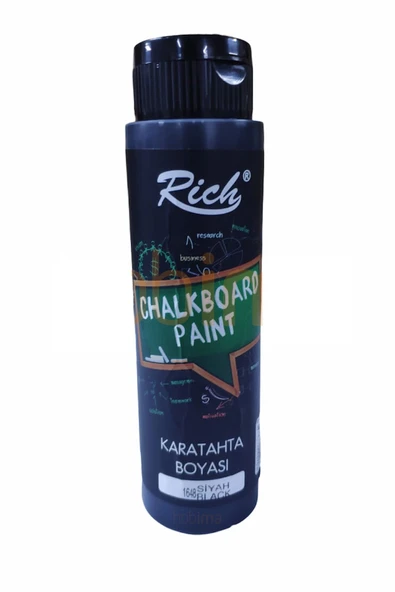 Rich Kara Tahta Boyası 500 cc Siyah ürün görseli 1