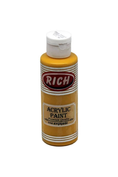 Rich Akrilik Boya 120 Cc Ay Çiçeği 114 ürün görseli 1