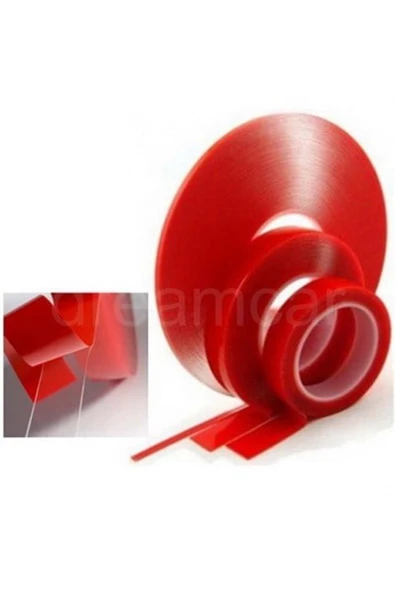 Dreamcar Akrilik Şeffaf Süper Güçlü Çift Taraflı Bant 10mmx5m ürün görseli 1