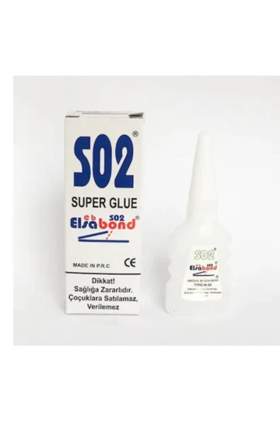 JokeyKırtasiye S02 Japon Yapıştırıcı Süper Hızlı Yapıştırıcı 20gr - Resim 2