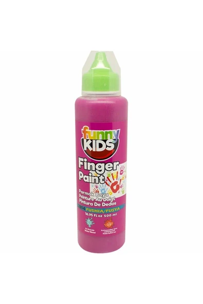 Rich Funny Kids Parmak Boyası 500ml - 2814 Fuşya ürün görseli 1