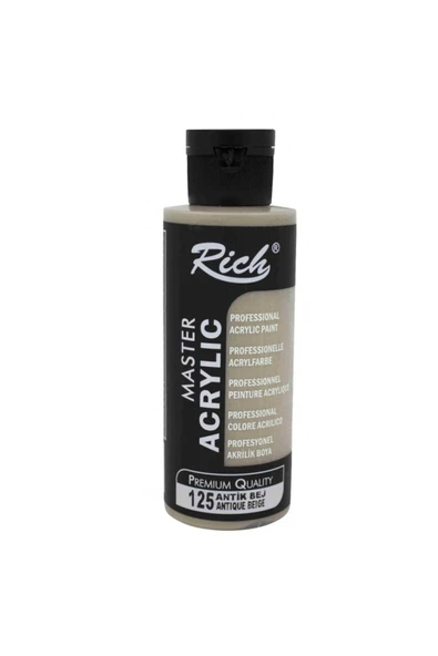 Rich Akrilik Boya 125 Antik Bej 120 Cc - Resim 2