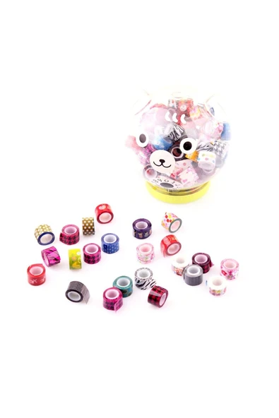 Nani Toys 100'lü Renkli Bant Kova Paketi /deba - 1
