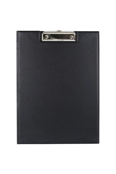 Medyen Sekreterlik Kapaklı Pvc A4 Siyah ürün görseli 1