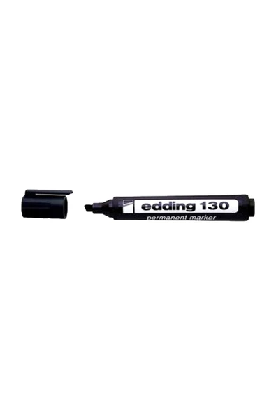 Edding Permanent Markör E-130 Siyah Ed13001 Tekli (1 Adet) - 1