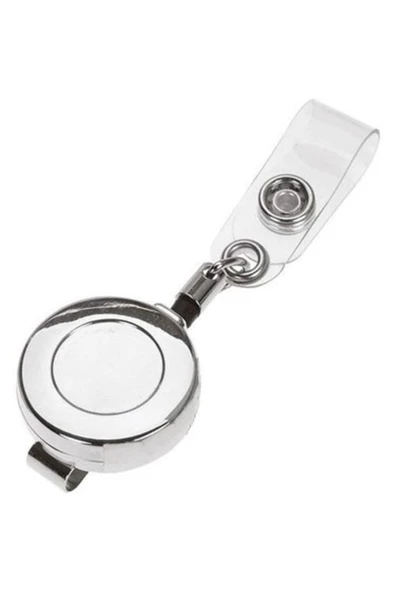 Linea Yoyo Yaka Kartlığı Yuvarlak 1 Adet Gümüş - Resim 2