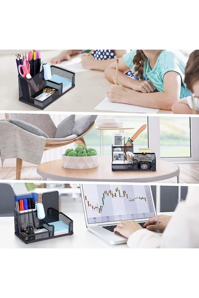 KRAF Perfore Masa Seti 3 'l ü  410g Siyah - Resim 6