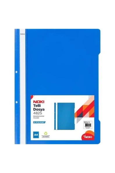 Noki Eko Telli Dosya Mavi 50 Li Paket ürün görseli 1