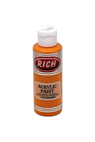 Rich Akrilik Boya 118 Somon 120 Cc ürün görseli 1