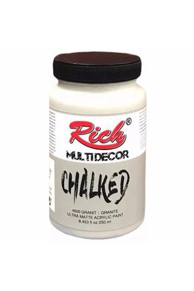 Rich Multi Decor Chalked 250 Cc Granit 4600 ürün görseli 1