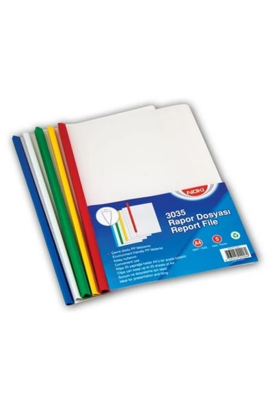 Noki A4 Sıkıştırmalı Dosya 5'li Paket (3035) - 1