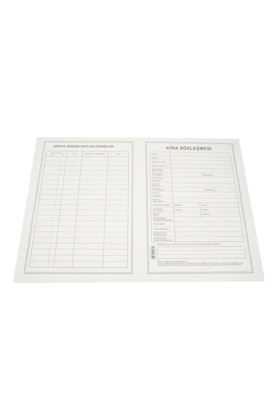 Muhtelif Ulaş Kira Kontratı (2 ADET) ürün görseli 1