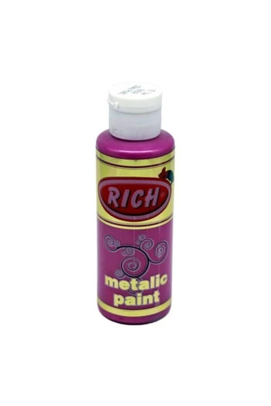 Rich Metalik Akrilik Boya 120 Cc. 744 Fuşya ürün görseli 1