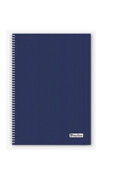 MYLİNE Myline Nova A4 P.P Kapak 72 Yaprak Kareli Lacivert Defter ürün görseli 1