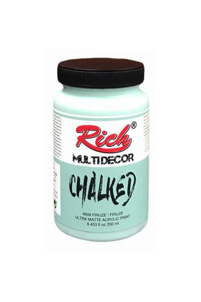 Rich Multi Decor Chalked 250ml - Firuze 4608 ürün görseli 1