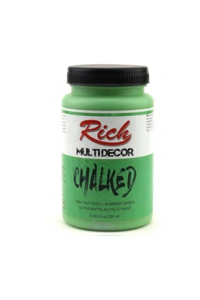 Rich Chalked Akr. Boya 250 Cc 4564 Yaz Yeşili ürün görseli 1