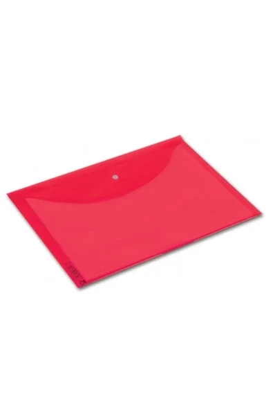 Abka A4 Çıtçıtlı Dosya Kırmızı Tekli (1 ADET) ürün görseli 1