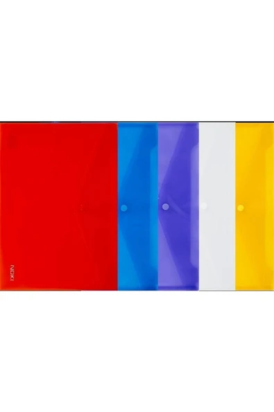 Noki A4 Çıtçıtlı Dosya Kırmızı (3101-080) ürün görseli 1