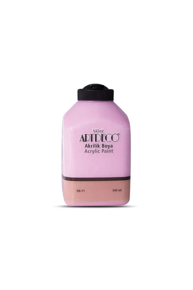 Artdeco Akrilik Boya 500ml Şakayık Pembe 3018 ürün görseli 1