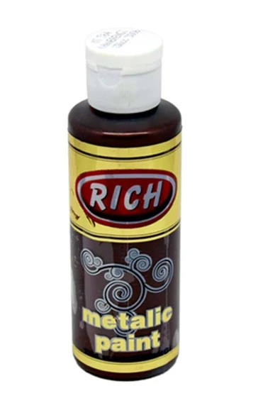 Rich Boya Metalik Boya 120 Cc Kahverengi ürün görseli 1
