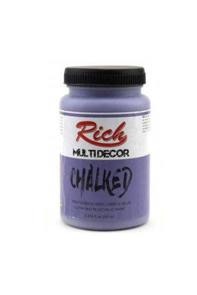 Rich Multi Decor Chalked Akrilik 250ml N:4554 Venedik Mavi - 1