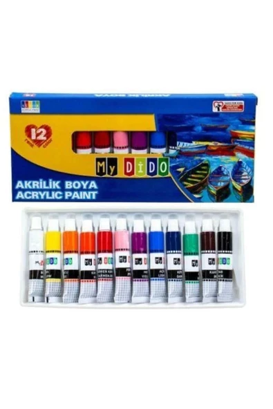 My Dido Mydido Akrilik Boya Set 12x9 ml Tüp ürün görseli 1