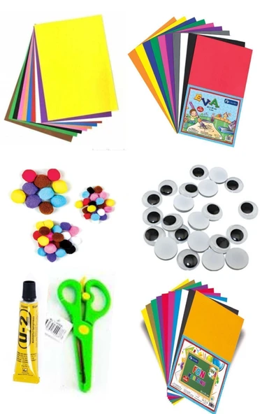 ATLANTİK Eğitici Oyun Seti, Anaokulu Etkinlik Seti, Okul Öncesi Gelişim Seti ürün görseli 1