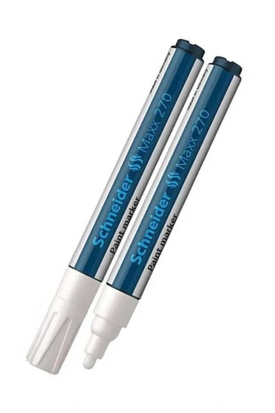 Schndeir Schneider Beyaz Dekorasyon Ve Markalama Kalemi (UÇ 1 - 3 MM) 270 - 2