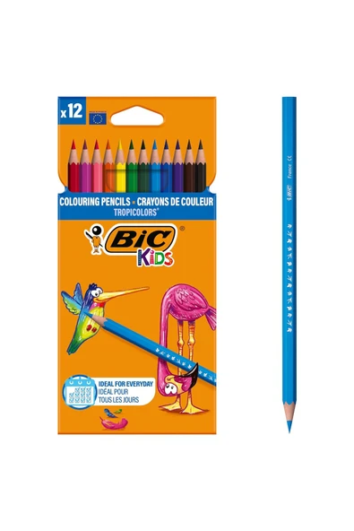 Bic 4'lü Okula Dönüş Seti 46 Parça Boyama Seti - Resim 4