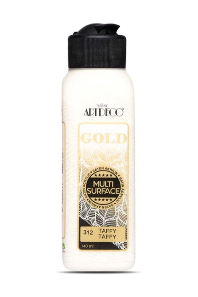 Artdeco Gold Multi Surface Akrilik Boya 140 ml. 312 TAFFY - Resim 2