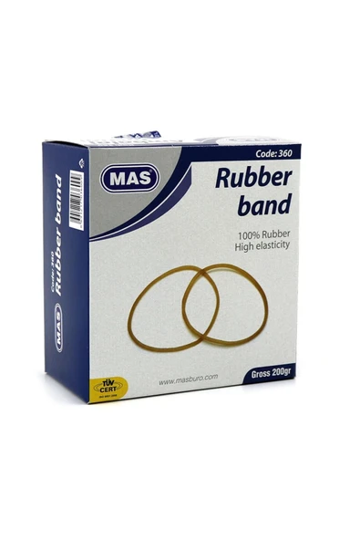 Mas 360 Kauçuk Lastik 200 Gr.Kutu - Resim 5
