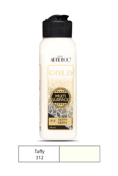 Artdeco Gold Multi Surface Akrilik Boya 140 ml. 312 TAFFY ürün görseli 1