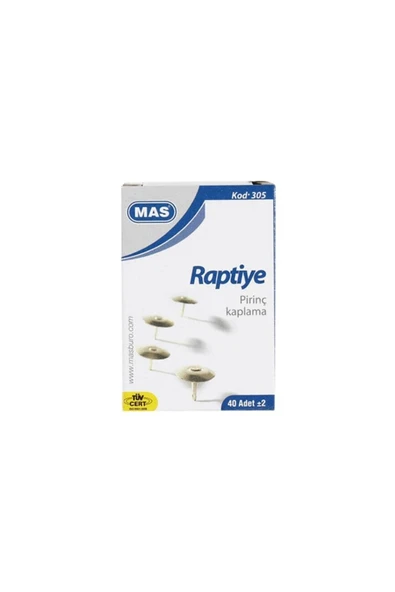 Mas Raptiye 30 Adetli Kutu ürün görseli 1