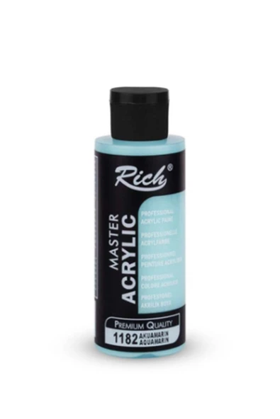 Rich Boya Master Akrilik 120 Cc Akuamarin ürün görseli 1
