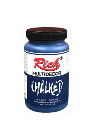 Rich Multi Decor Chalked 250ml - Safir 4612 ürün görseli 1