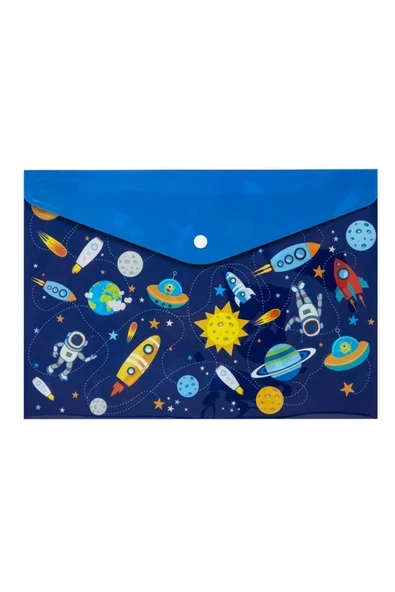 Noki A4 Baskılı Çıtçıtlı Dosya Erkek Desenler 12 Adet (3105e) - Resim 4