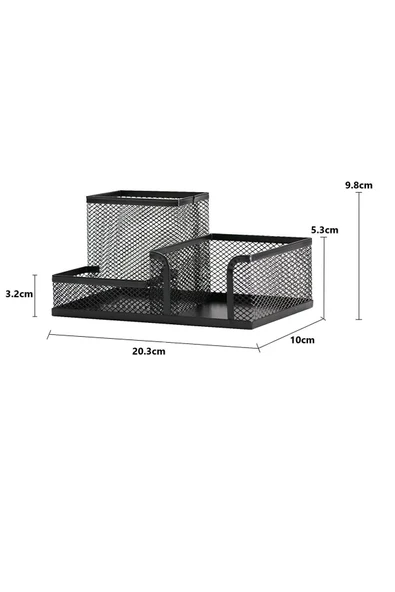 KRAF Perfore Masa Seti 3 'l ü  410g Siyah - Resim 4