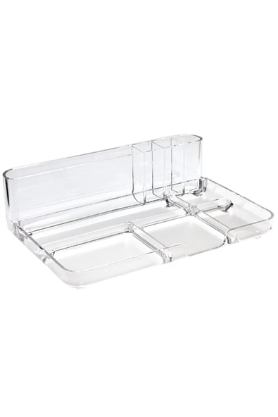 Ops Klm 206 Masaüstü Organizer Kalemlik Şeffaf ürün görseli 1