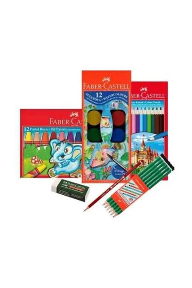 Faber Castell Okul Seti 17 Parça