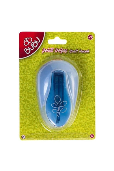 Bubu Marka: Bu-bu Şekilli Eva Ve Kağıt Delgeç Yaprak 2' De0010 Kategori: Masaüstü Organizer ürün görseli 1