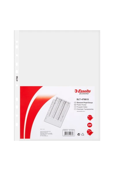 Esselte Poşet Dosya Ekonomik A4 Slt-479815 ürün görseli 1
