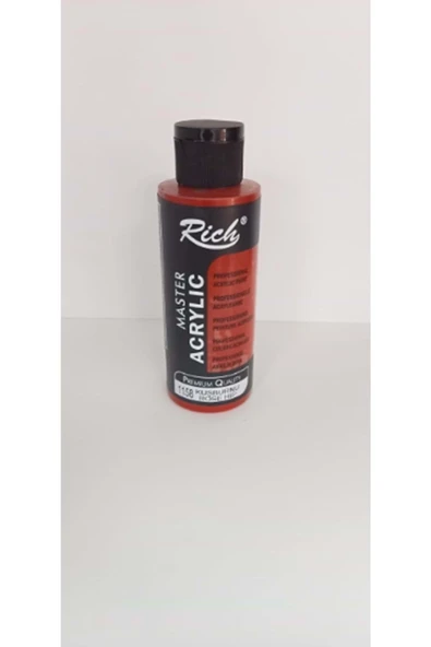 Rich Boya Rich Akrilik Boya Master 120 cc Kuşburnu 120-1158 ürün görseli 1
