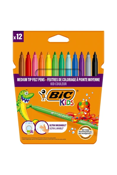 Bic 4'lü Okula Dönüş Seti 46 Parça Boyama Seti - Resim 2