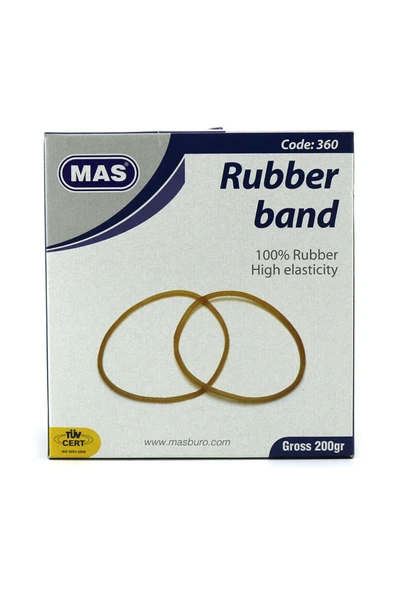 Mas 360 Kauçuk Lastik 200 Gr.Kutu - Resim 4