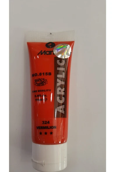 Maries Akrilik Boya 75 Ml Vermılıon 324 ürün görseli 1