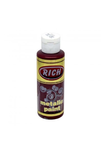 Rich Metalik Akrilik Boya 0872 Antik Bordo 120 Cc ürün görseli 1