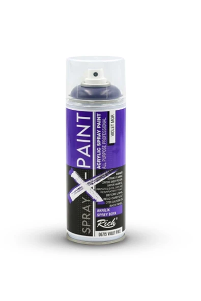 Rich Boya Spray X Paınt 400 Ml Violet Mor ürün görseli 1