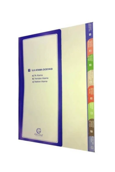 Gülpaş Öğretmen Özlük Dosya 1 Klasör 8 Dosya - 2