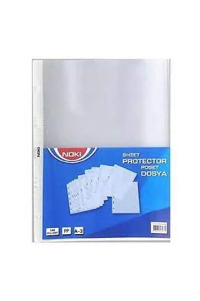 Noki Poşet Dosya A3 Dikey 90 Micron 4836-p - 1