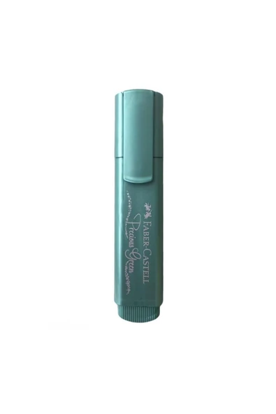 Faber Castell Faber-castell Fosforlu Kalem Metalik Yeşil - 1